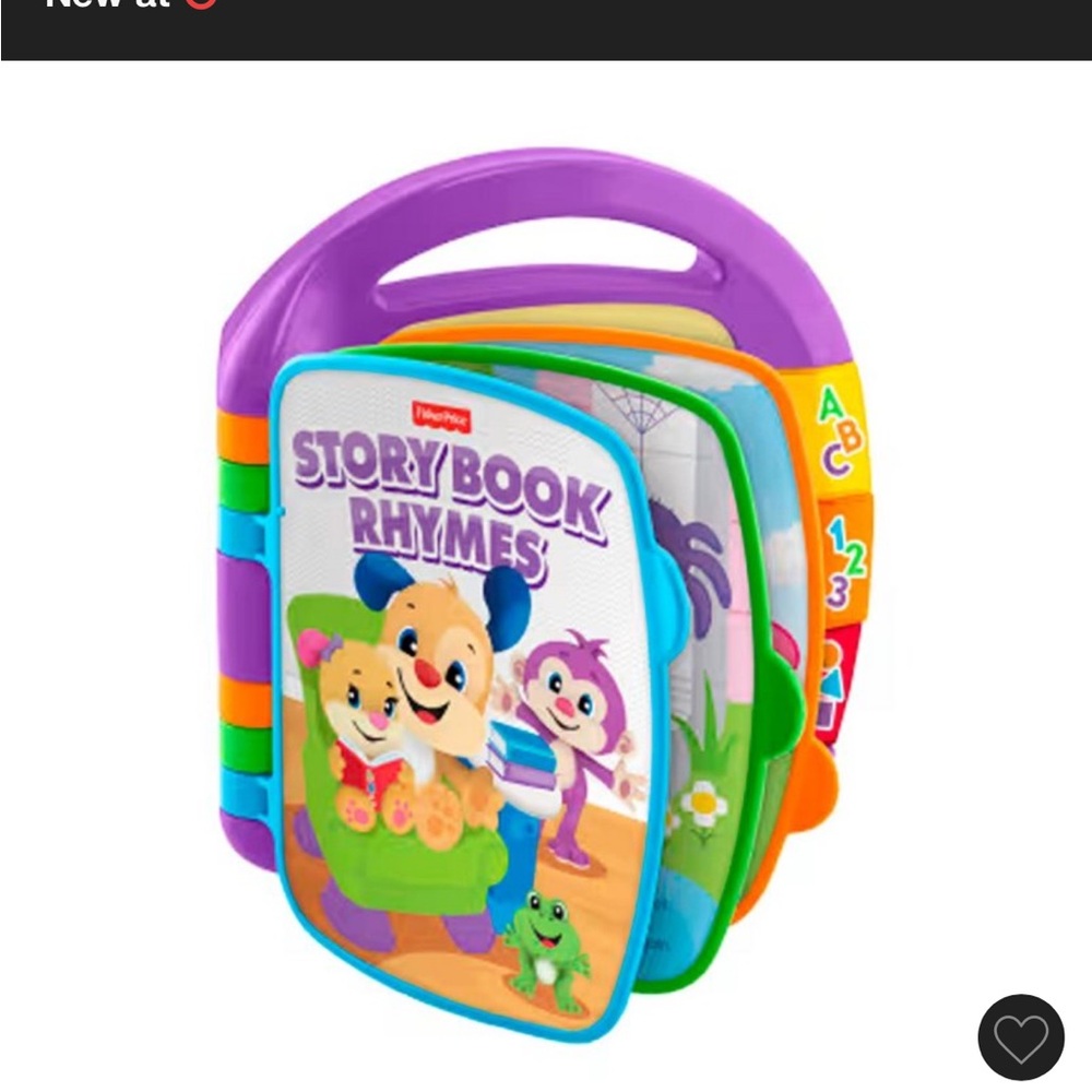 Fisher-Price Storybook Rhymes Toy - Multicolor